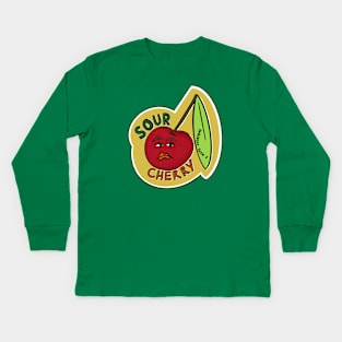 Sour Cherry Kids Long Sleeve T-Shirt